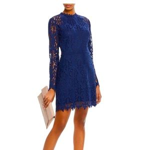 Aqua Lace Sheath dress NWT